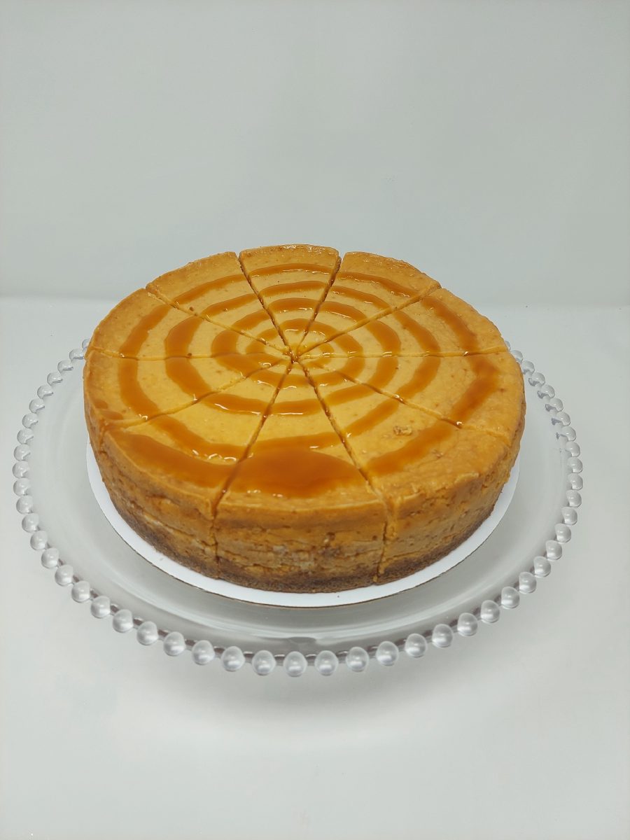 9 Inch Apple Caramel Cheesecake