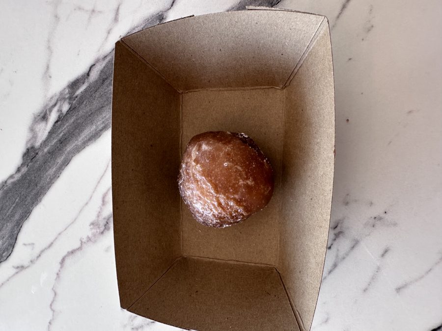 Vegan cake donut ball