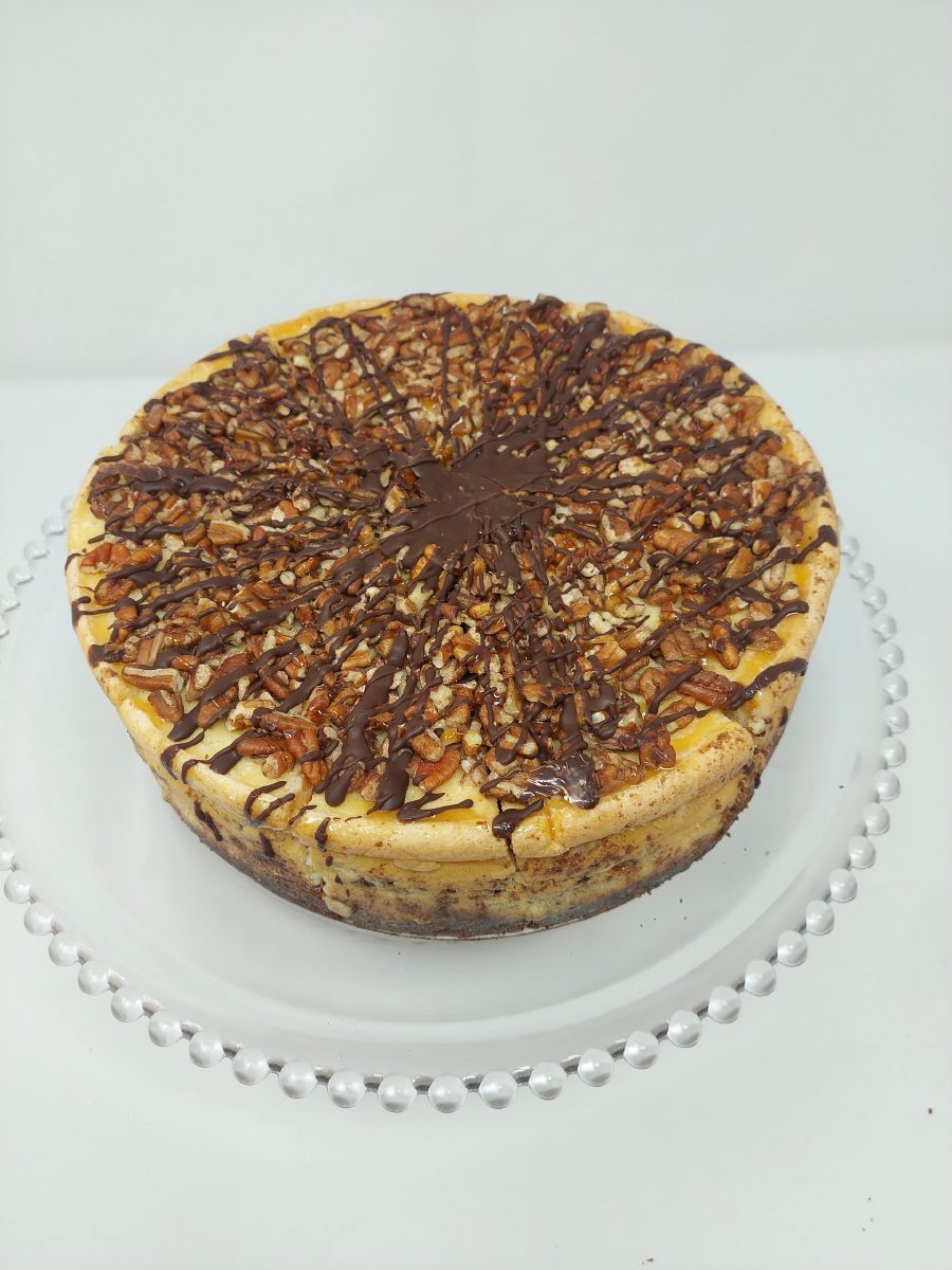 9 Inch Turtle Cheesecake