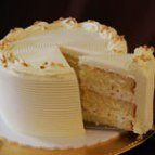 Almond Praline Cake – Vanilla Cake with Almond Mousse