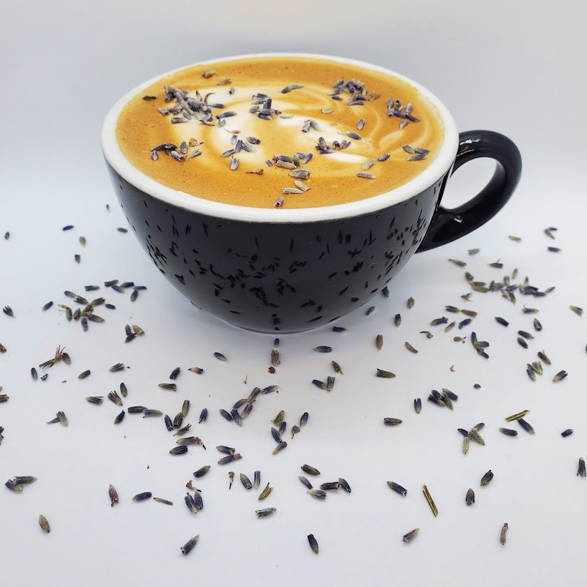 Honey Lavender Oatmilk Latte AKA Lavender Haze