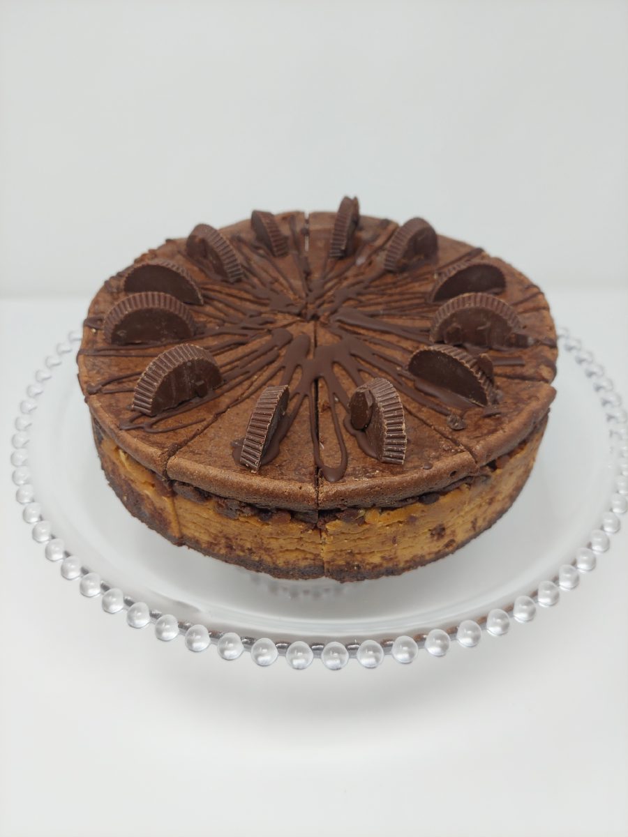 9" Chocolate Peanut Butter Cup Cheesecake – Reese’s Style Cheesecake
