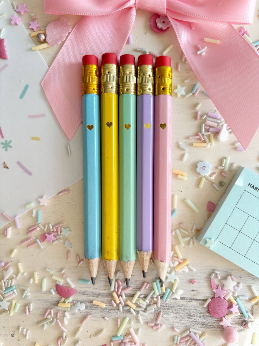Mini Rainbow Pastel Pencil Set