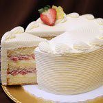 Lemon Strawberry Cake – Vanilla Cake with Lemon Curd & Fresh Strawberries