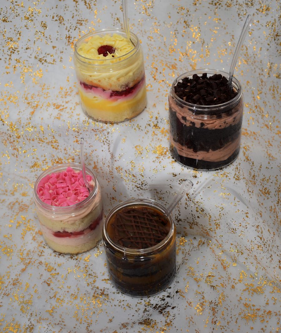 Cake in a Jar – Assorted Dessert Jar Collection