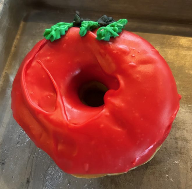 Back-to-School Apple Donut