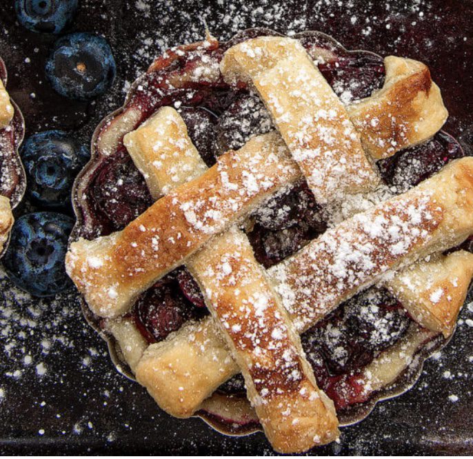 5 Inch Blueberry Pie