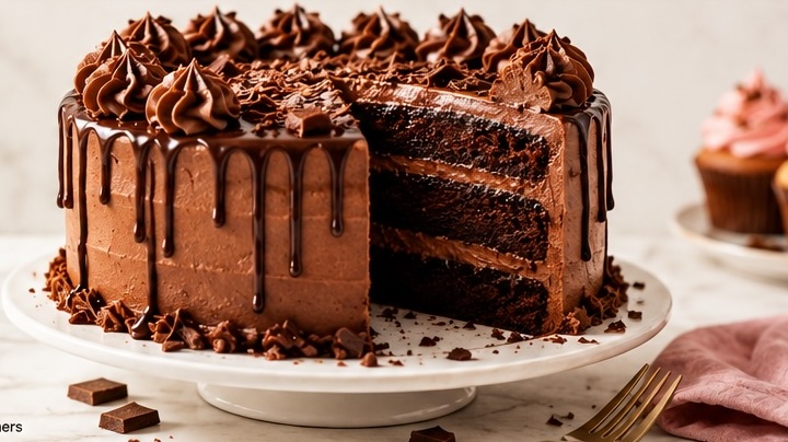 A featured cake